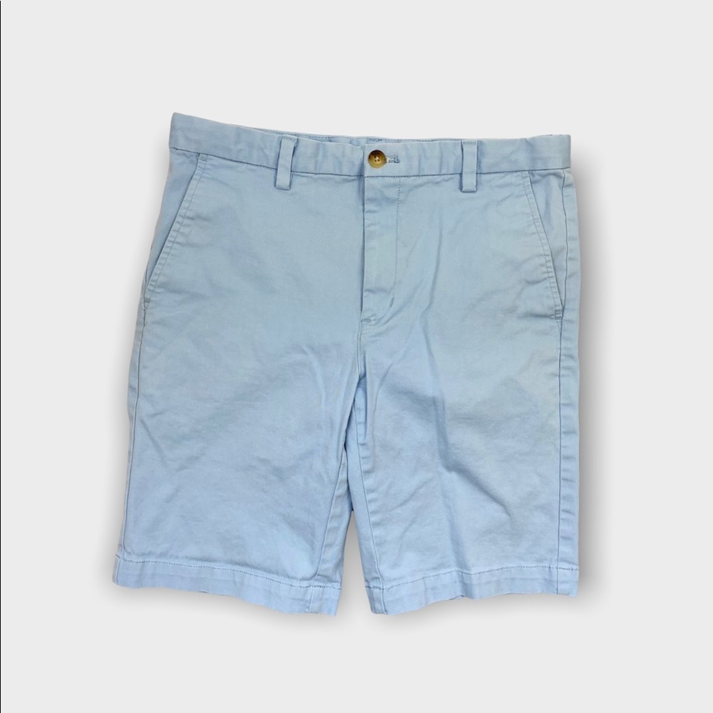 Vineyard Vines Light Blue Chino Shorts Size 14